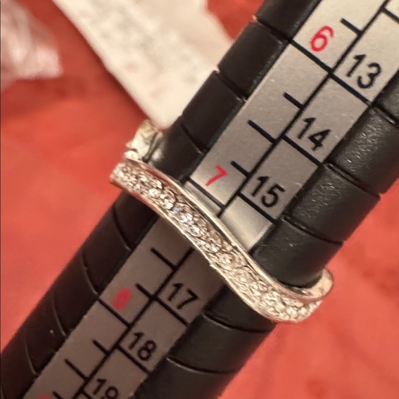 Sterling 925 Simulated Diamonds Fleur de Los Blossom - Picture 4 of 9